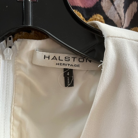 Halston Heritage Crepe Cut Out Gown - Picture 5 of 5